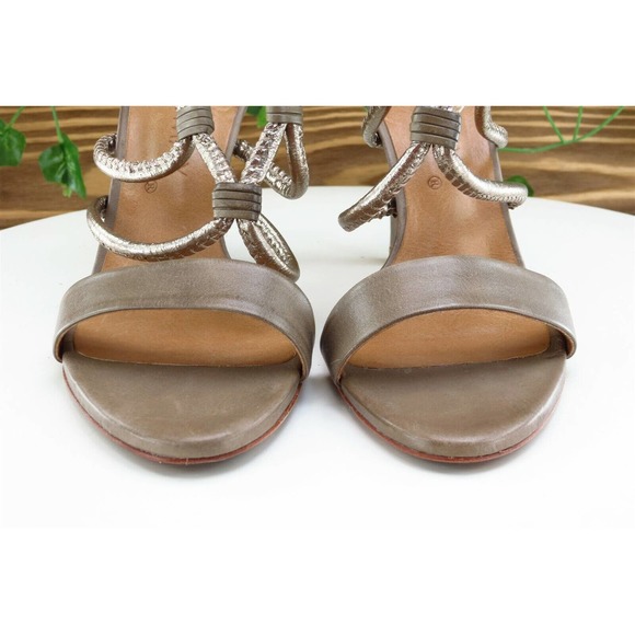 Linea Max Women Sz 36 M Brown Pump Leather Shoes‎ - Picture 2 of 10